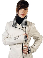 Audrey Larvik,  textile jacket women