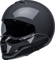 Bell Broozer Duplet,  modular helmet,  color: Dark Grey,  size: XXL
