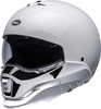 Bell Broozer Duplet,  modular helmet,  color: White,  size: XL