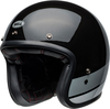 Bell Custom 500 Apex,  open face helmet,  color: Black/Grey/Light Grey,  size: L