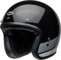 Bell Custom 500 Apex,  open face helmet,  color: Black/Grey/Light Grey,  size: M