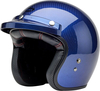 Bell Custom 500 Carbon McQueen,  open face helmet,  color: Blue,  size: M