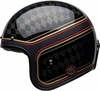 Bell Custom 500 Carbon RSD Checkmate,  jet helmet
