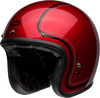 Bell Custom 500 Chief,  open face helmet,  color: Red/Black,  size: L