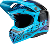 Bell Moto-10 Spherical MIPS Cortex,  motocross helmet,  color: Black/Light Blue/Blue,  size: M