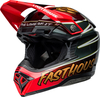 Bell Moto-10 Spherical MIPS Fasthouse DITD 24,  motocross helmet,  color: Black/Red/Gold,  size: XL