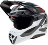 Bell Moto-10 Spherical MIPS Fasthouse Renen,  motocross helmet,  color: Black/White/Red/Blue,  size: L