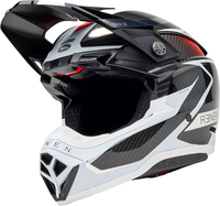 Bell Moto-10 Spherical MIPS Fasthouse Renen,  motocross helmet,  color: Black/White/Red/Blue,  size: L