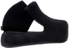 Bell Moto-3,  cheek pads,  color: Black,  size: 25 mm