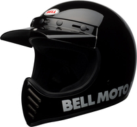 Bell Moto-3 Classic,  motocross helmet,  color: Black/White,  size: XS