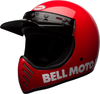 Bell Moto-3 Classic,  motocross helmet,  color: Red/White,  size: S