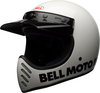 Bell Moto-3 Classic,  motocross helmet,  color: White/Black,  size: S