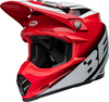 Bell Moto-9S Flex Rail,  motocross helmet,  color: Red/White/Black,  size: S