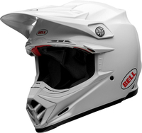 Bell Moto-9S Flex Solid,  cross helmet,  color: White,  size: L