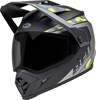 Bell MX-9 Adventure MIPS Mesa,  adventure helmet,  color: Matt Black/Grey/Neon-Yellow,  size: M