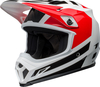 Bell MX-9 MIPS Alter Ego,  cross helmet,  color: White/Red/Black,  size: L