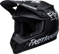 Bell MX-9 MIPS Fasthouse Prospect,  motocross helmet,  color: Matt Black/White,  size: M