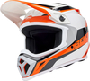 Bell MX-9 MIPS Rift,  motocross helmet,  color: White/Orange/Black,  size: XL