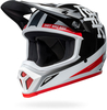 Bell MX-9 Mips Twitch DBK 24,  cross helmet,  color: Black/White/Red,  size: M