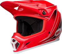 Bell MX-9 MIPS Zone,  motocross helmet,  color: Red/White/Black,  size: XXL
