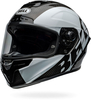 Bell Race Star DLX Flex Offset,  integral helmet,  color: Black/White,  size: XL