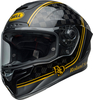 Bell Race Star DLX Flex RSD Player,  full face helmet,  color: Matt-Black/Black/Gold,  size: S