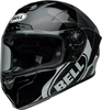 Bell Race Star Flex DLX Hello Cousteau Algae,  integral helmet,  color: Matt-Black/Black/White,  size: S