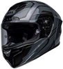 Bell Race Star Flex DLX Labyrinth,  integral helmet,  color: Black/Grey,  size: M
