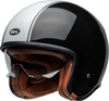 Bell TX 501 Rally,  open face helmet,  color: Black/White,  size: XXL