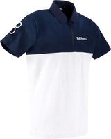 Bering 2023,  polo shirt,  color: White/Dark Blue,  size: XXL