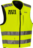 Bering C-Protect Air Moto-Ecole,  airbag vest,  color: Neon-Yellow/Black/Silver,  size: M/L