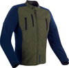 Bering Crosser,  textile jacket waterproof,  color: Olive/Dark Blue,  size: XL