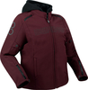 Bering Davis Queen-Size,  textile jacket waterproof women,  color: Dark Red,  size: Belly T4