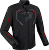Bering Dundy,  textile jacket waterproof,  color: Black/Red,  size: 4XL