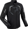 Bering Dundy,  textile jacket waterproof,  color: Black/White,  size: 3XL
