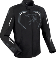 Bering Dundy,  textile jacket waterproof,  color: Black/White,  size: 3XL