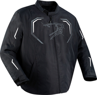 Bering Dundy,  textile jacket waterproof,  color: Black/White,  size: Belly XXL