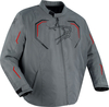 Bering Dundy,  textile jacket waterproof,  color: Grey/Black/Red,  size: Belly 4XL
