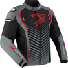 Bering Gang,  textile jacket waterproof,  color: Black/Grey/Red,  size: XXL