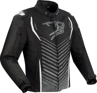 Bering Gang,  textile jacket waterproof,  color: Black/Grey/White,  size: XL