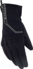 Bering Hope,  gloves waterproof women,  color: Black/Grey,  size: 7