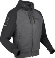 Bering Lynx,  textile jacket,  color: Black/Grey,  size: 3XL