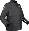 Bering Pamela Queen Size,  textile jacket waterproof women,  color: Black/Purple,  size: Belly T6