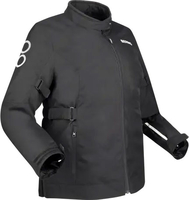 Bering Pamela Queen Size,  textile jacket waterproof women,  color: Black/White,  size: Belly T5