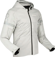Bering Profil - EN 17353,  textile jacket,  color: Grey/Black,  size: XL