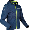 Bering Profil,  textile jacket,  color: Blue/Neon-Yellow,  size: XXL