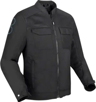 Bering Rafal,  textile jacket waterproof,  color: Black,  size: 4XL