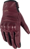 Bering Score,  gloves perforated women,  color: Dark Red/Black,  size: 8