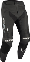 Bering Snap,  leather pants,  color: Black/White,  size: S