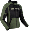 Bering Spirit,  textile jacket,  color: Black/Green,  size: S